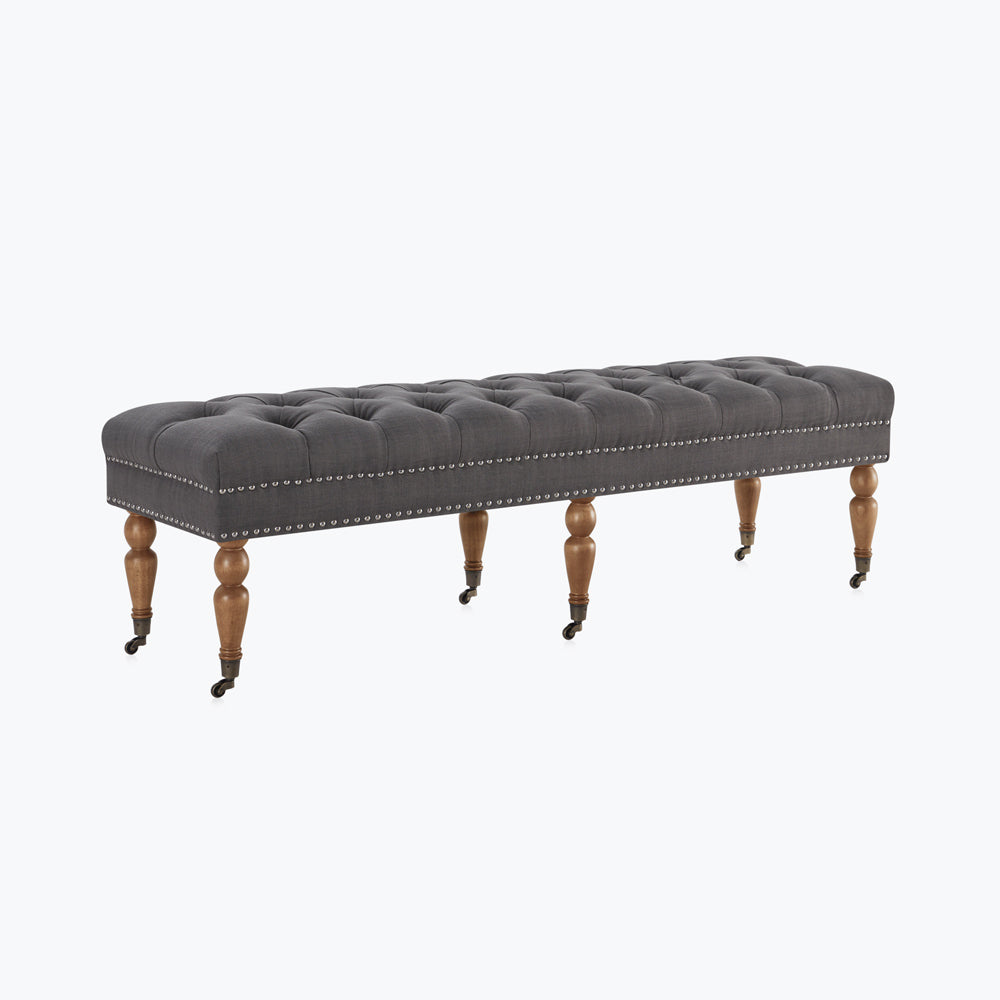 Brooke Tufted Ottoman Bench