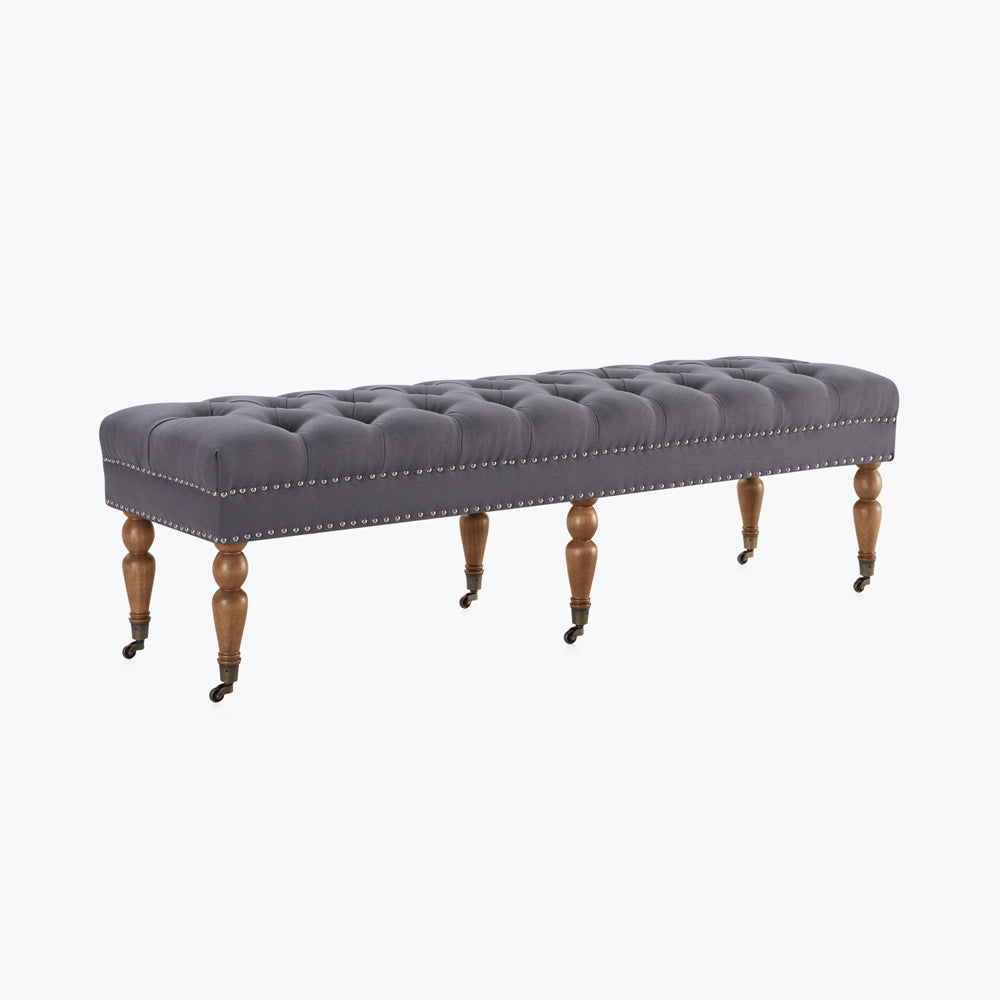Brooke Tufted Ottoman Bench