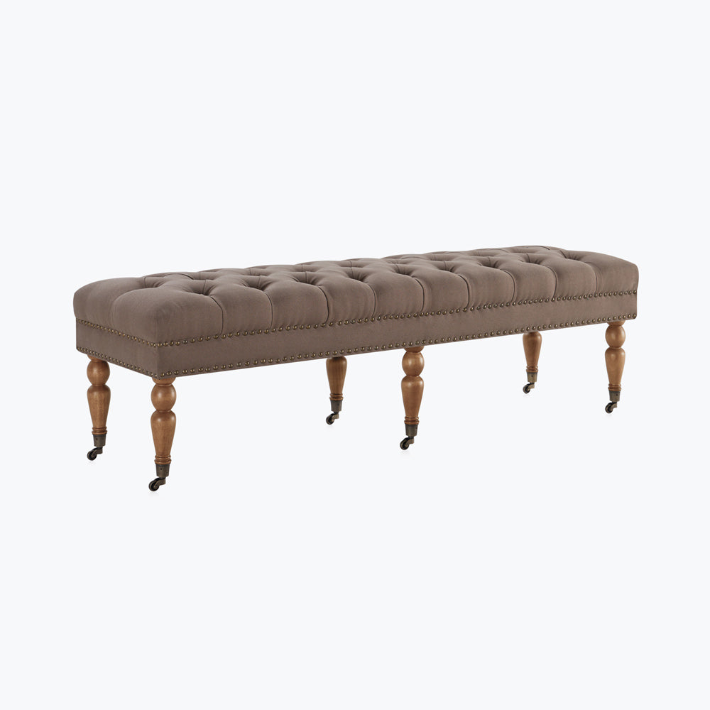 Brooke Tufted Ottoman Bench