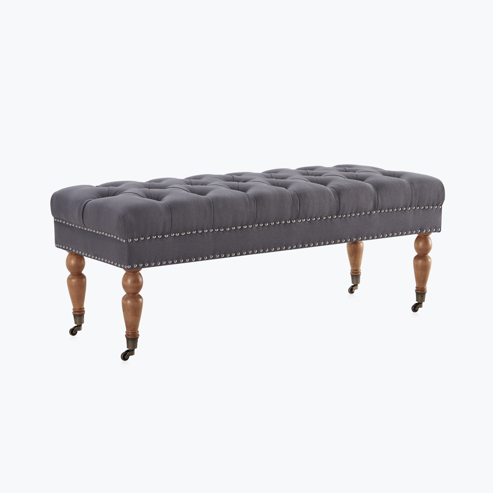 Brooke Tufted Ottoman Bench
