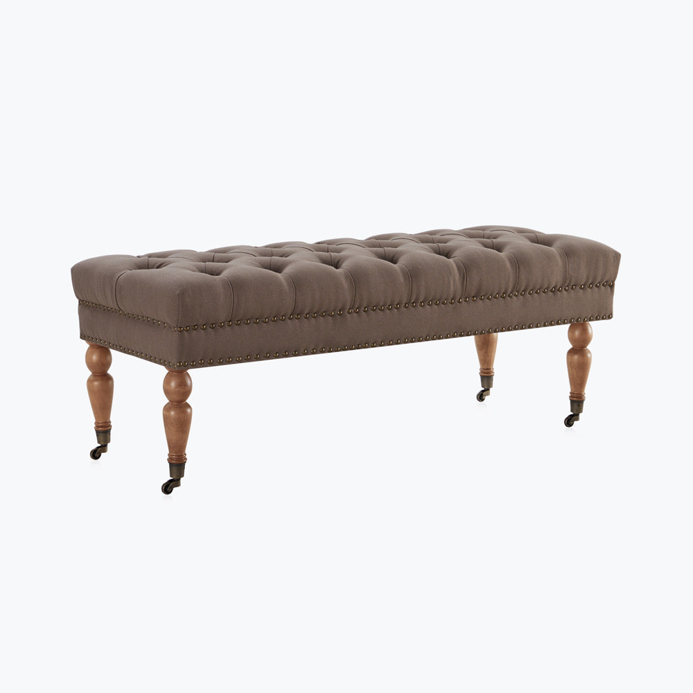 Brooke Tufted Ottoman Bench