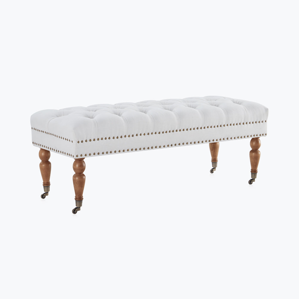 Brooke Tufted Ottoman Bench