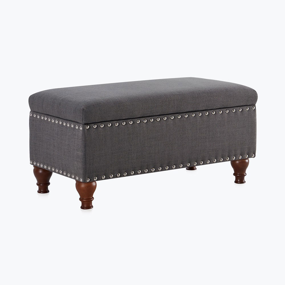 Quincy 35" Storage Ottoman Bench