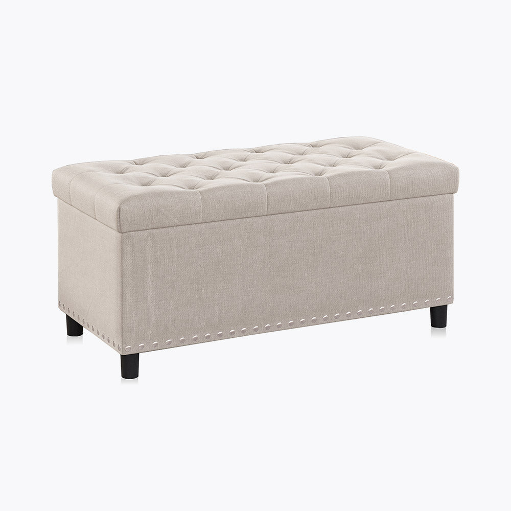 Brentwood Tufted Storage Ottoman Bench