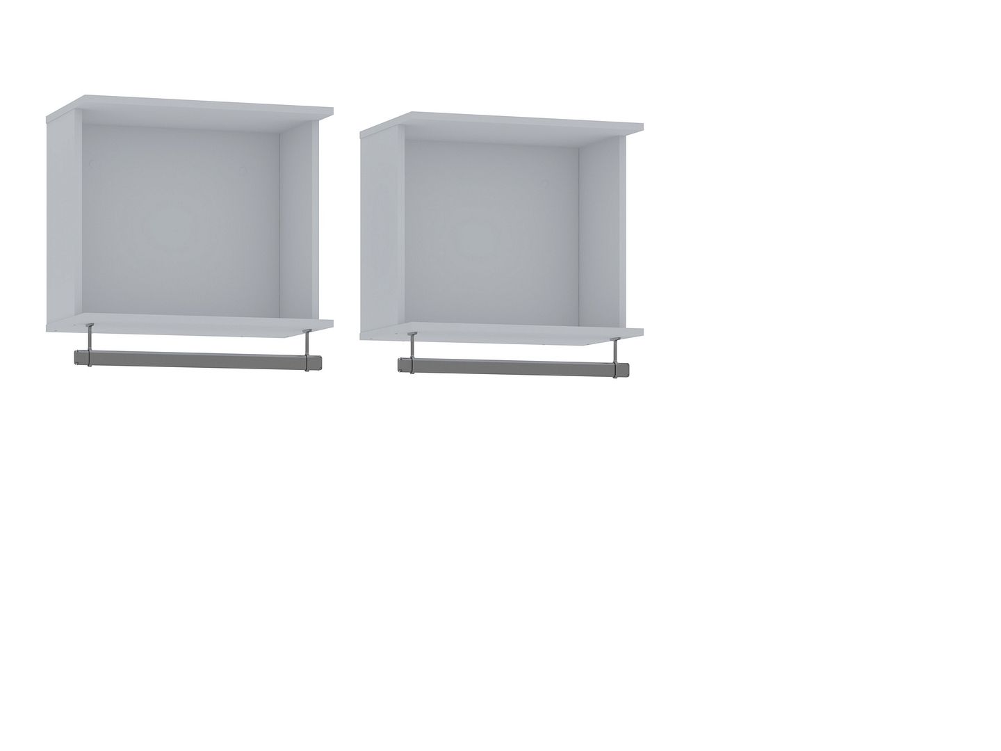 Rockefeller 2-Piece 20.80" Open Hanging Closet System - East Shore Modern Home Furnishings