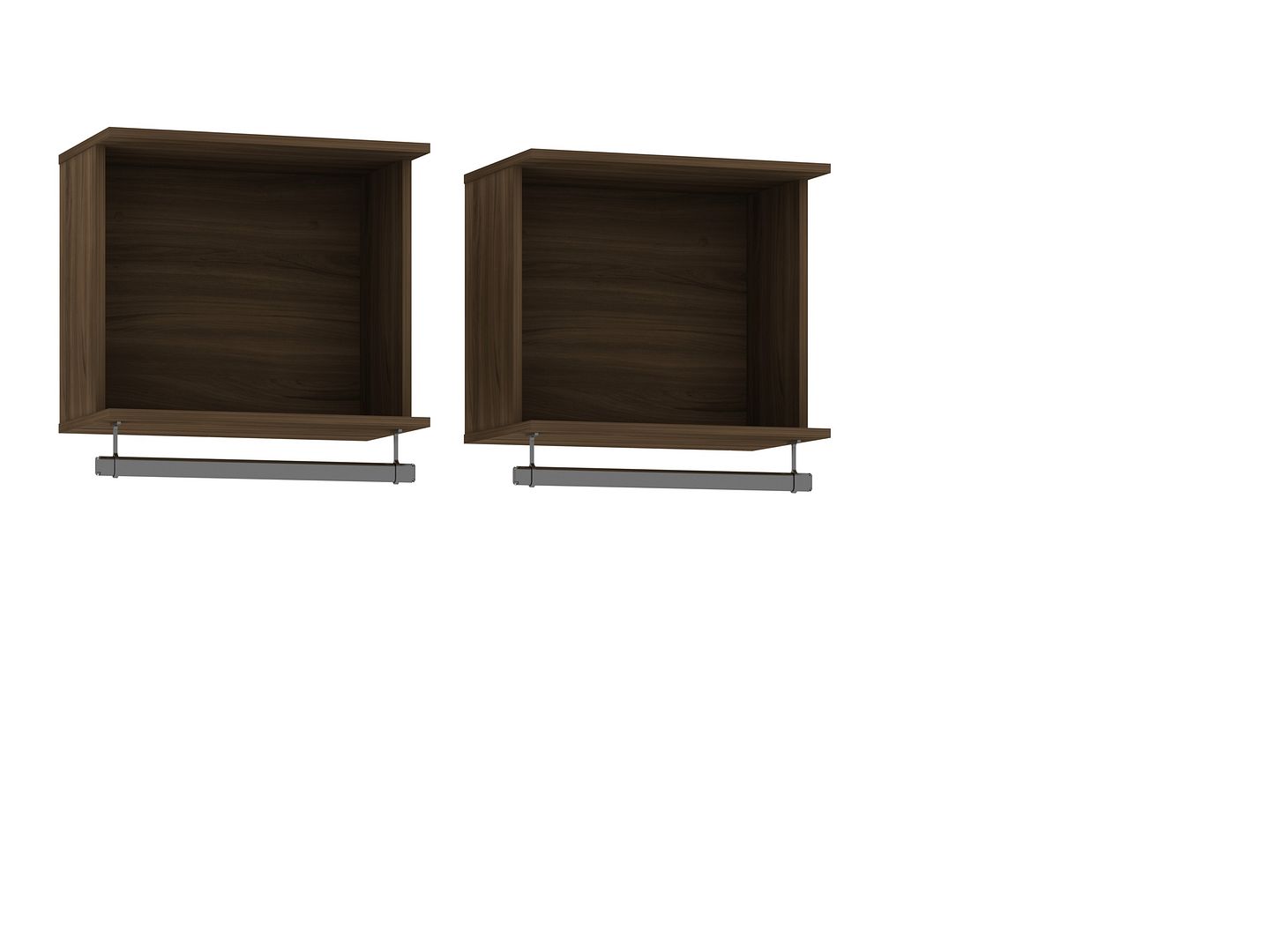 Rockefeller 2-Piece 20.80" Open Hanging Closet System - East Shore Modern Home Furnishings
