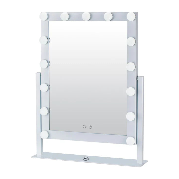 Lurella 15 Bulb Vanity Mirror - White\ Avalanche