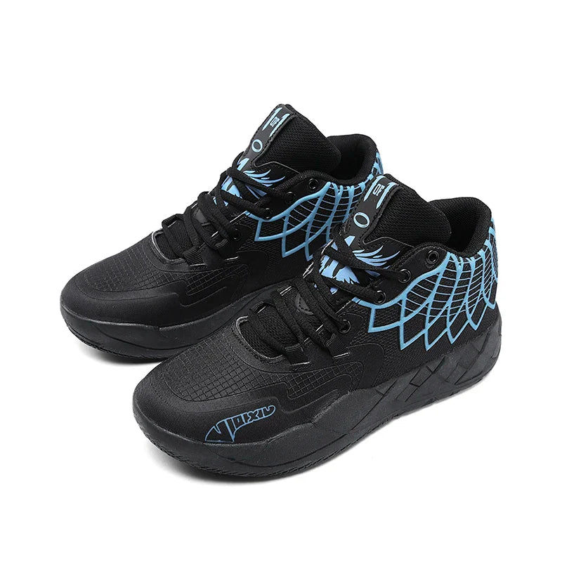 Professional Men's Basketball Fashion Trend Shoes Basketball Sneakers Anti-skid High-top Couple Breathable Basketball Boot ShopOnlyDeal