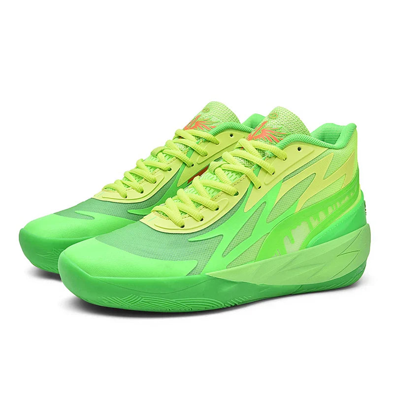 Professional Men's Basketball Fashion Trend Shoes Basketball Sneakers Anti-skid High-top Couple Breathable Basketball Boot ShopOnlyDeal