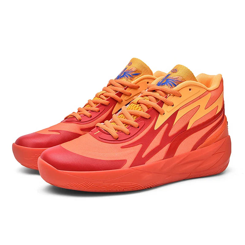 Professional Men's Basketball Fashion Trend Shoes Basketball Sneakers Anti-skid High-top Couple Breathable Basketball Boot ShopOnlyDeal
