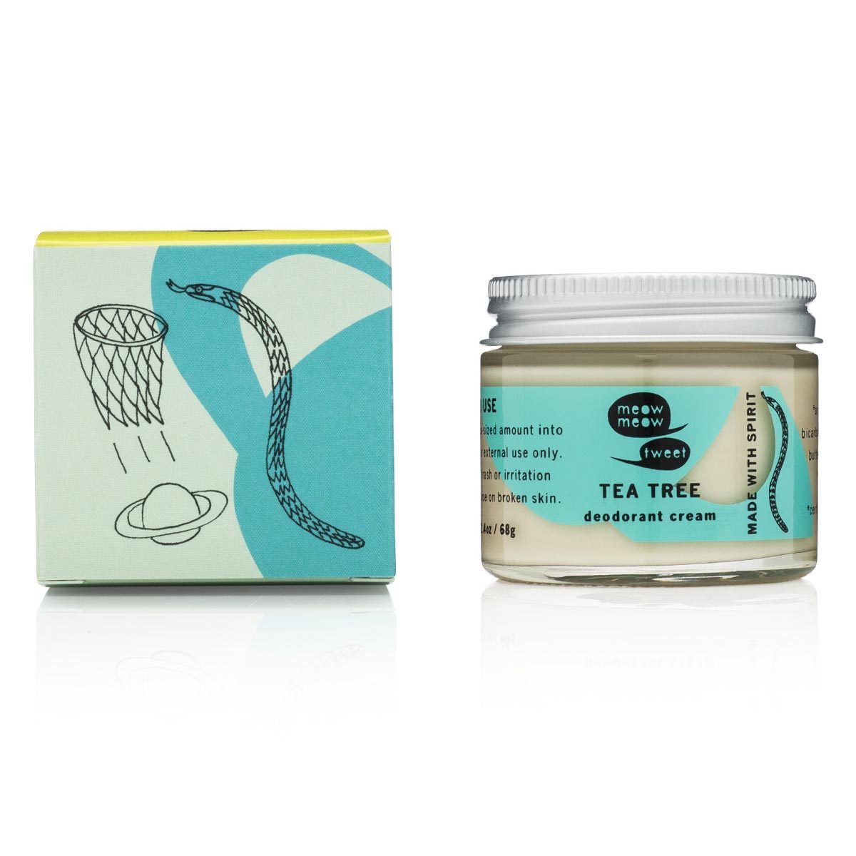 Meow Meow Tweet Tea Tree Deodorant Cream (2.4 oz) #10075292