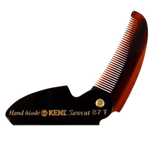 Kent 117mm Folding Mustache & Beard Comb 87T #10076227