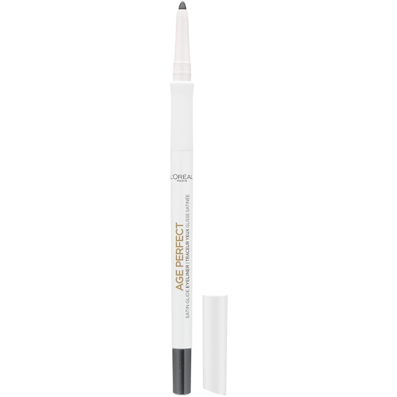 LÕOrŽal Paris Age Perfect Satin Glide Eyeliner with Mineral Pigments, Charcoal
