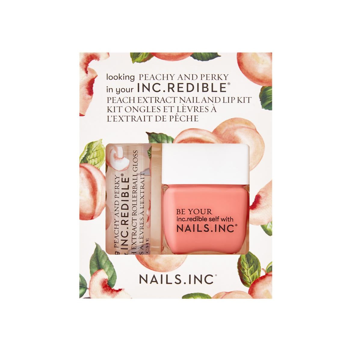 Nails.INC 2-Piece INC.REDIBLE Nail and Lip Set