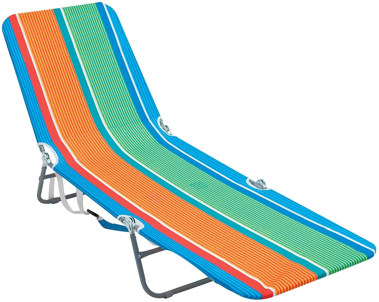 Rio Gear Portable Folding Lay Flat Beach Lounge Chair with Backpack Straps - Senior.com Beach Chairs