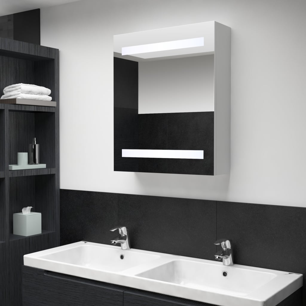 Led Bathroom Mirror Cabinet 19.7"X5.3"X23.6"