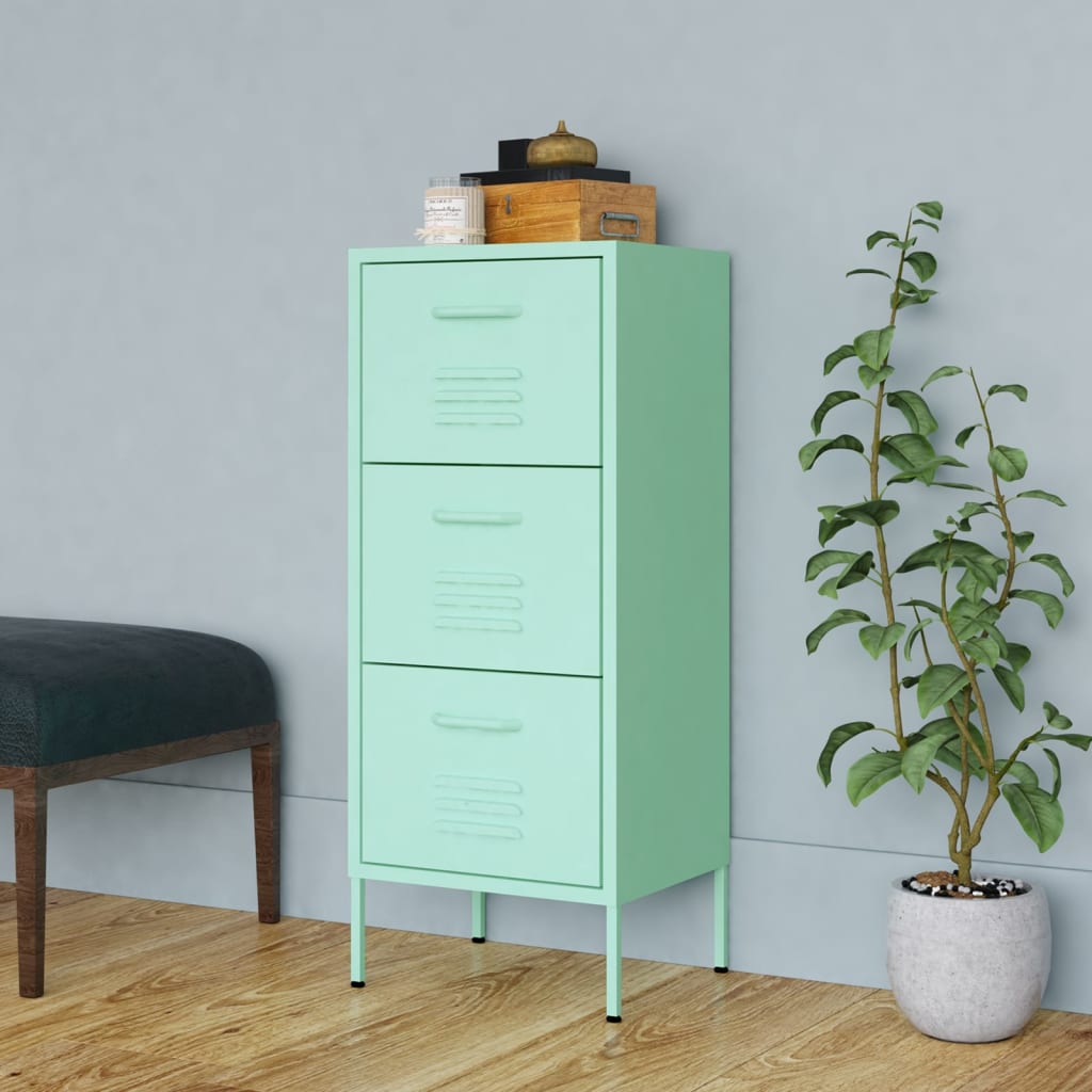 Storage Cabinet 6.7"X3.8"X40" Steel