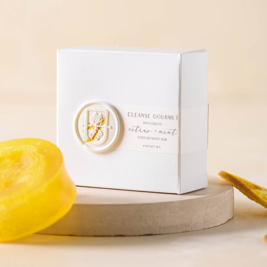 Invigorate Citrus + Mint Loofah Body Bar