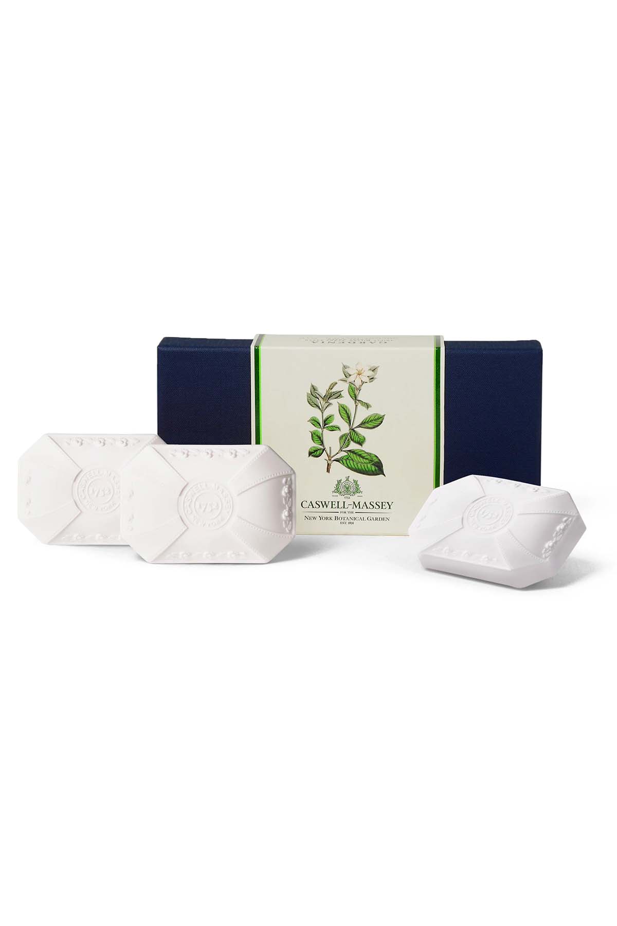 Caswell Massey Gardenia 3 Bar Soap Set