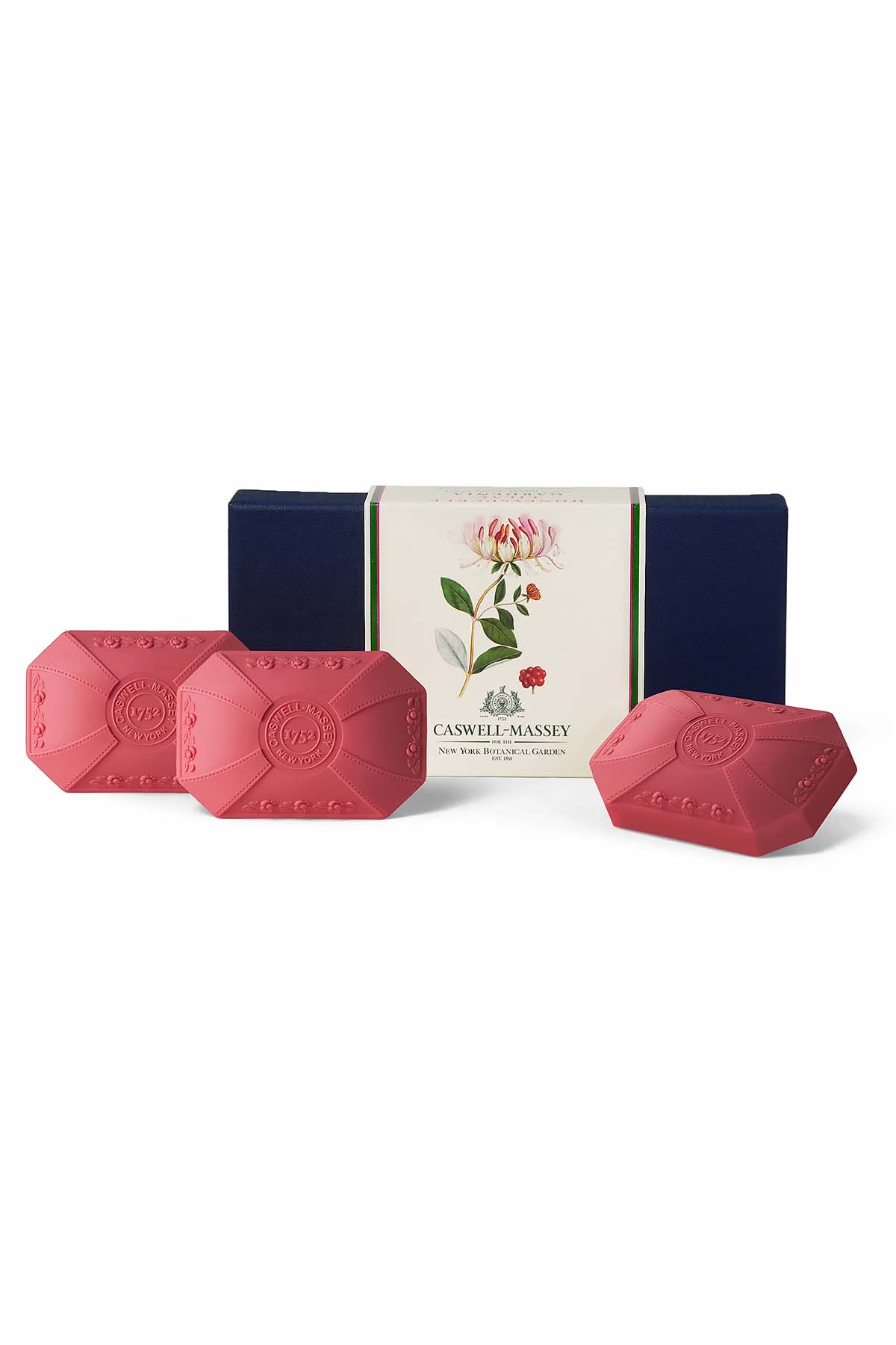 Caswell Massey Honeysuckle 3 Bar Soap Set
