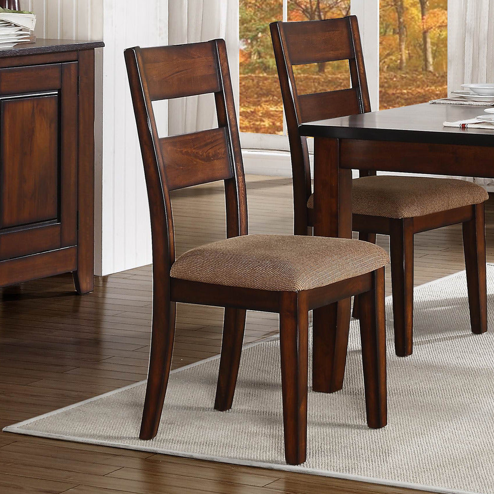 Homelegance Gallatin Side Chair in Warm Cherry