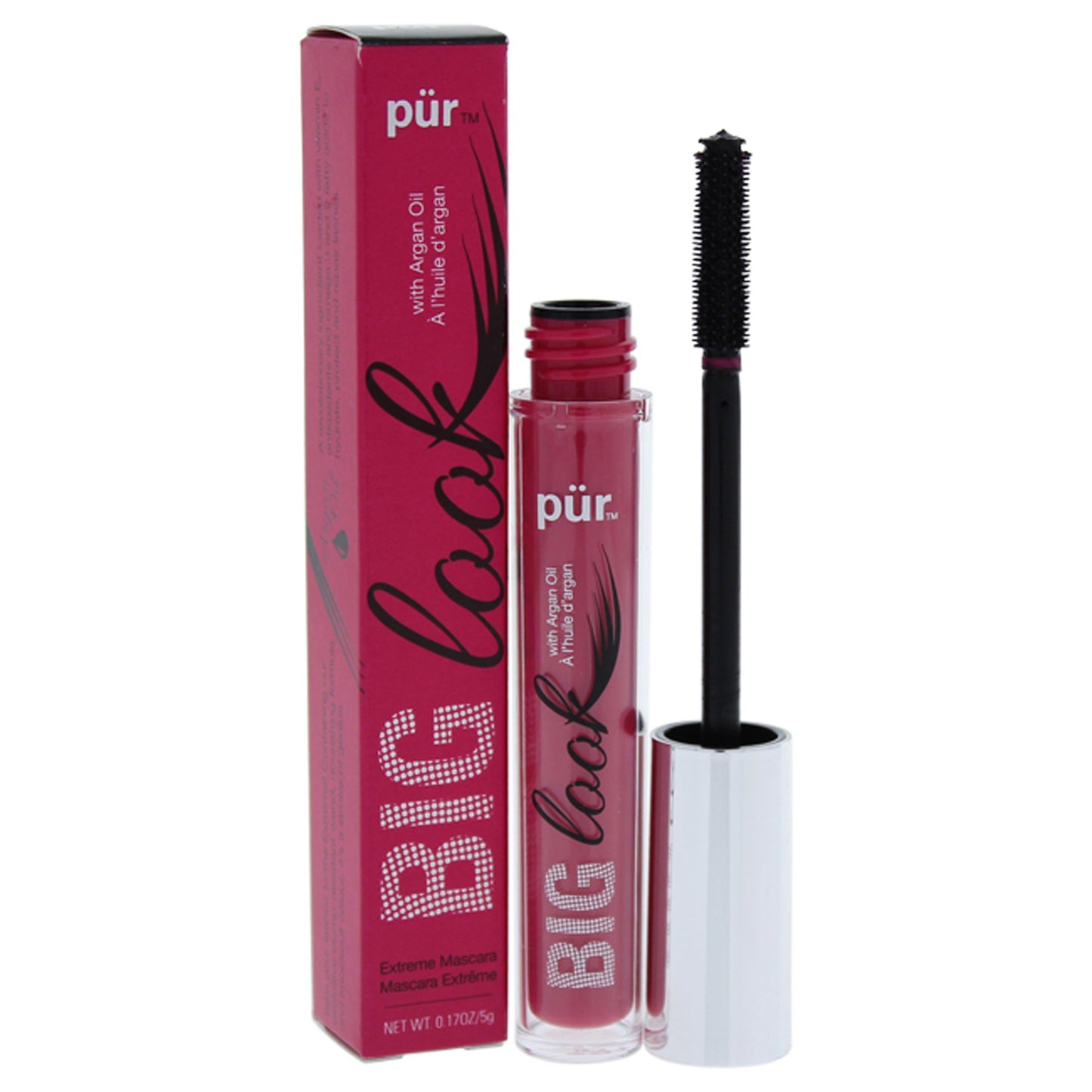 Big Look Mascara With Argan Oil - Black by Pur Minerals for Women 0.17 oz Mascara