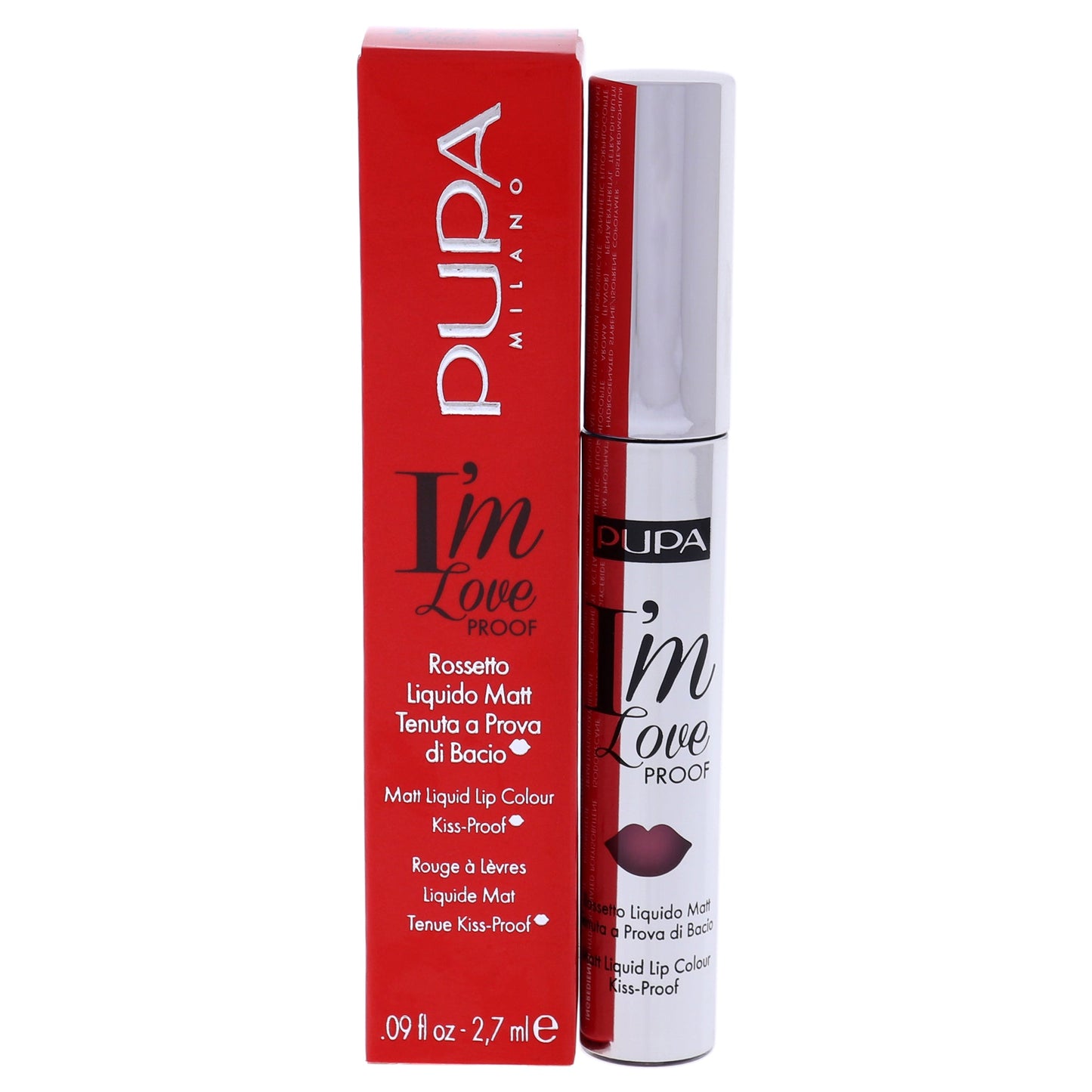 I Am Love Proof Matt Liquid Lip Color - 004 Intense Rose