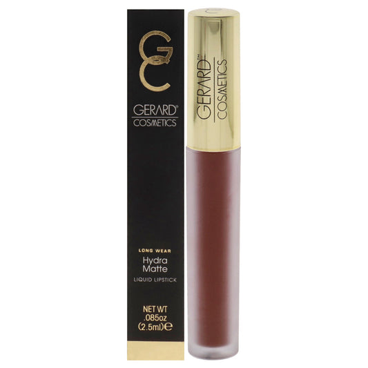 Hydra Matte Liquid Lipstick - Mudslide by Gerard Cosmetic for Women - 0.085 oz Lipstick