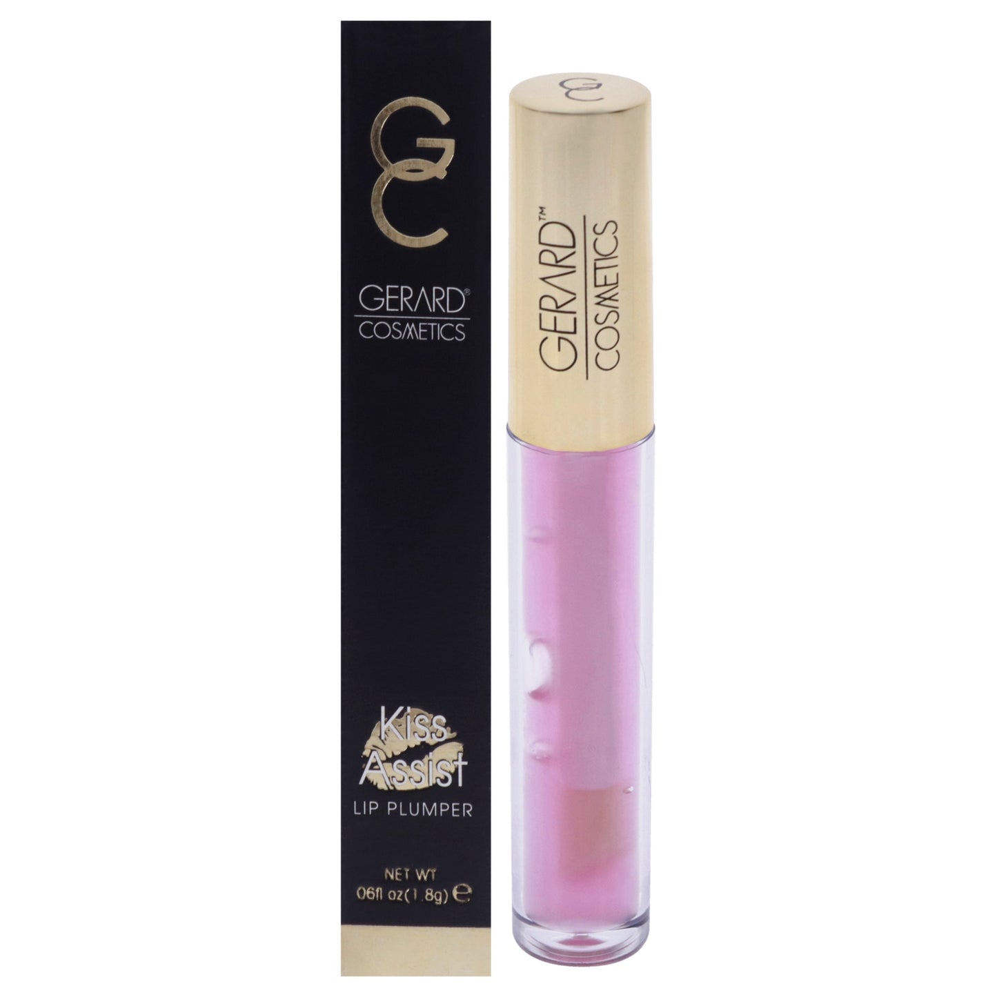 Kiss Assist Lip Plumper by Gerard Cosmetic for Women - 0.06 oz Lip Gloss
