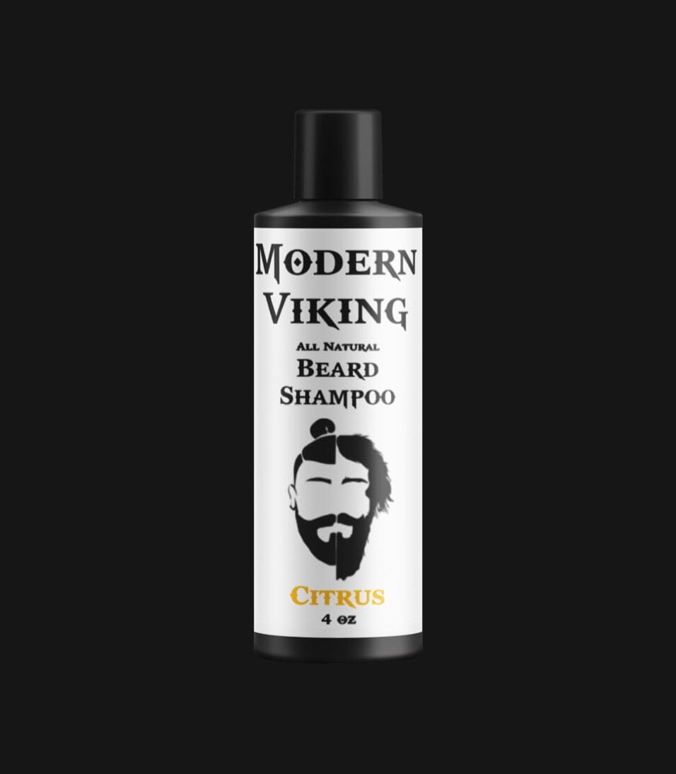 Citrus Beard Shampoo Beard Washes & Conditioners Modern Viking Beard Co. 4 oz bottle