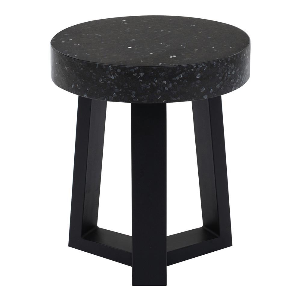 Moes Home Vault Stool in Dark Brown