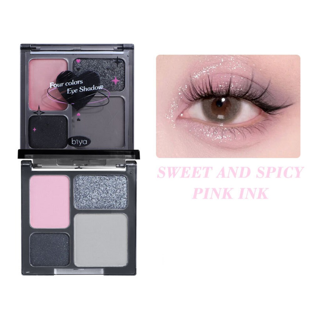 Blue Purple Olive Green Eyeshadow Palette