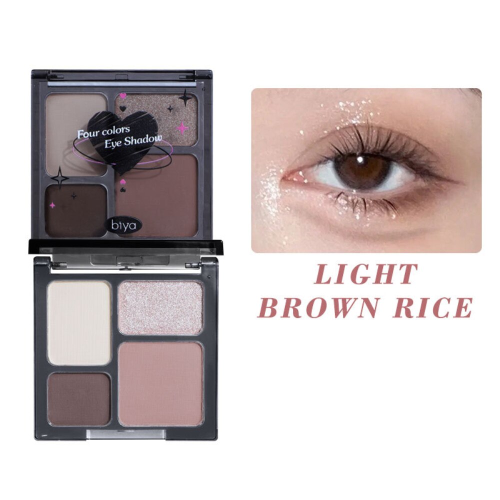 Blue Purple Olive Green Eyeshadow Palette