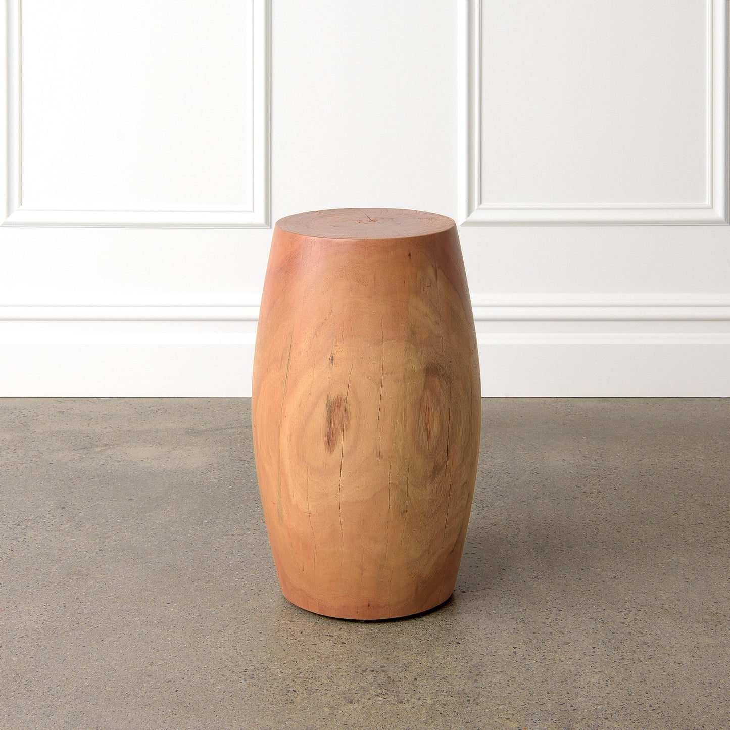 Glen Wood Drum Stool