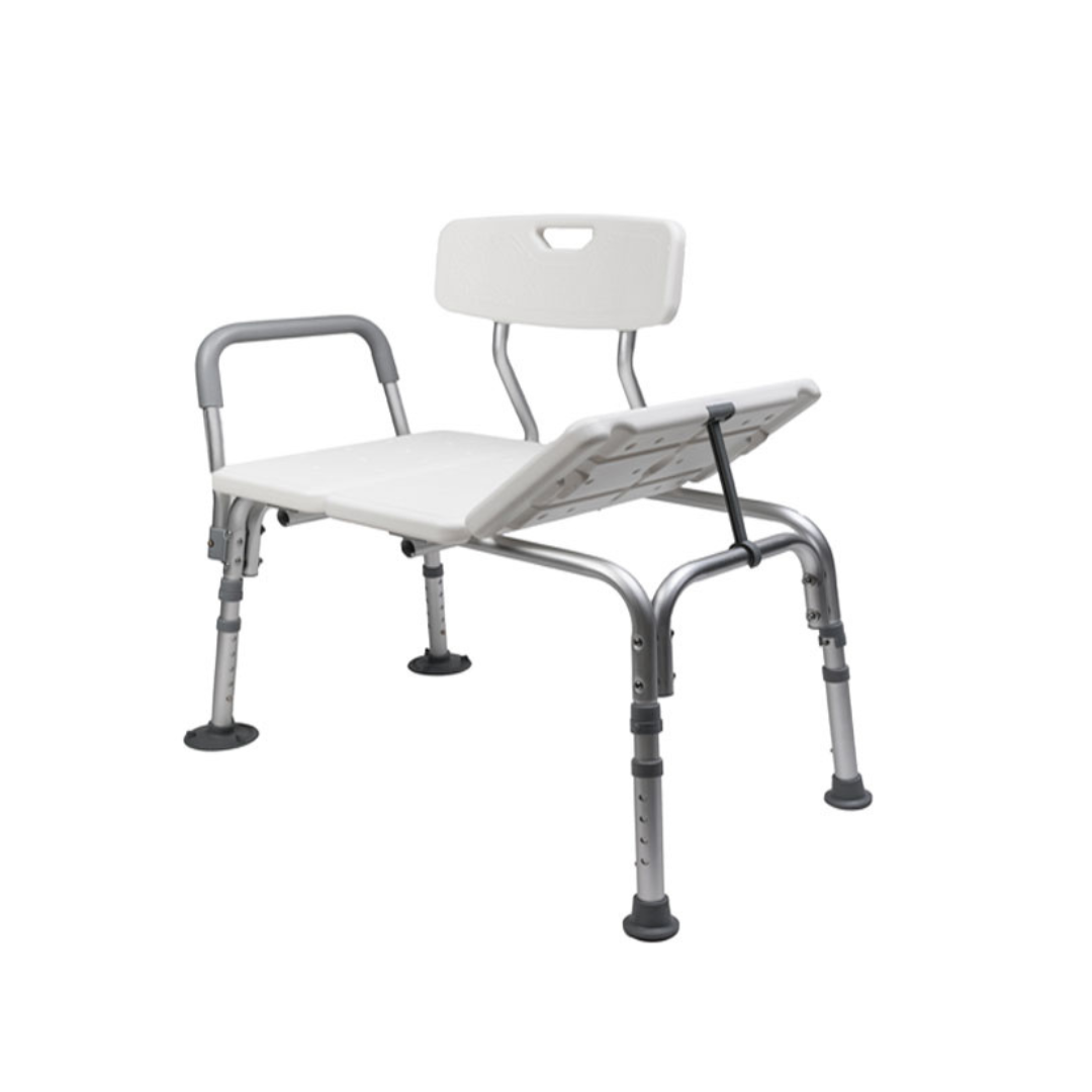 MOBB Healthcare Transfer Bath Bench with Curtain Control
