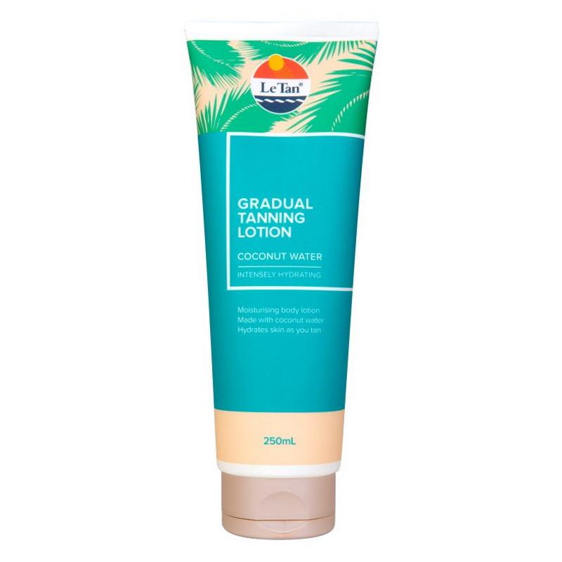 Le Tan Coconut Water Gradual Tanning Lotion 250mL