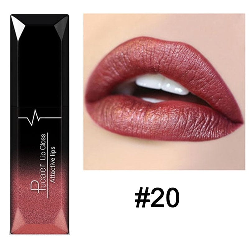 Waterproof Nude Matte Velvet Glossy Lip Gloss Lipstick Lip Balm BENNYS