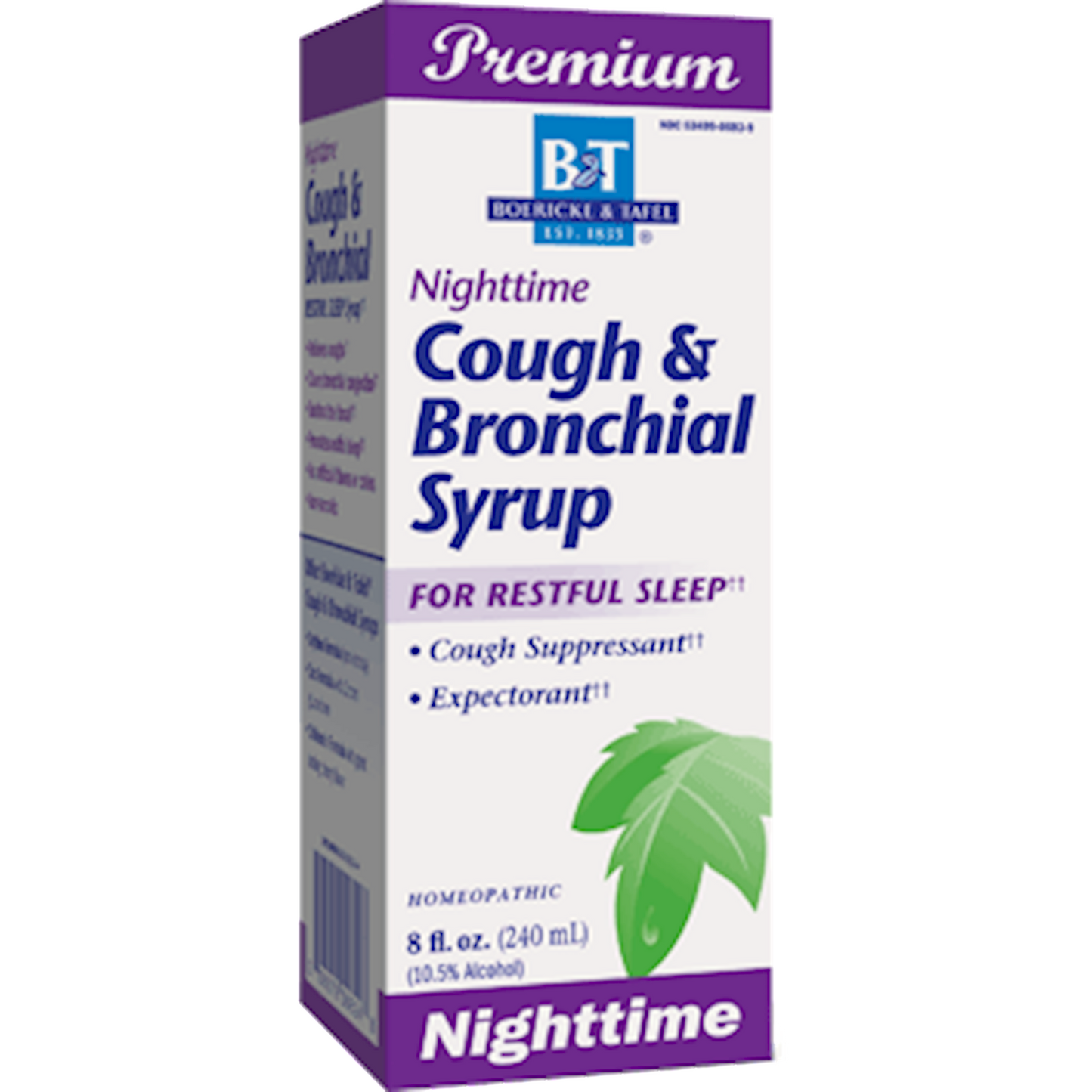 Boericke & Tafel Nighttime Cough & Bronchial Syrup