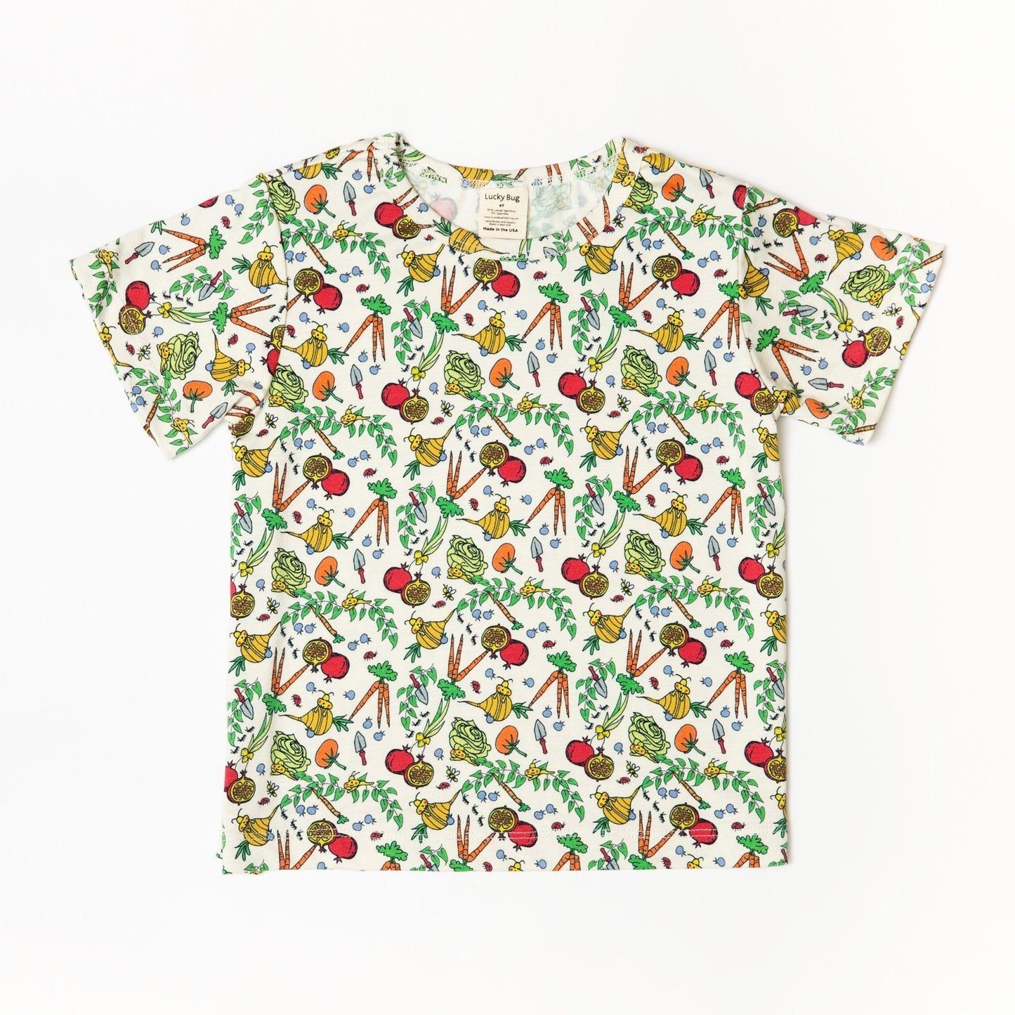 Kids' Veggie Garden Bamboo T-Shirt