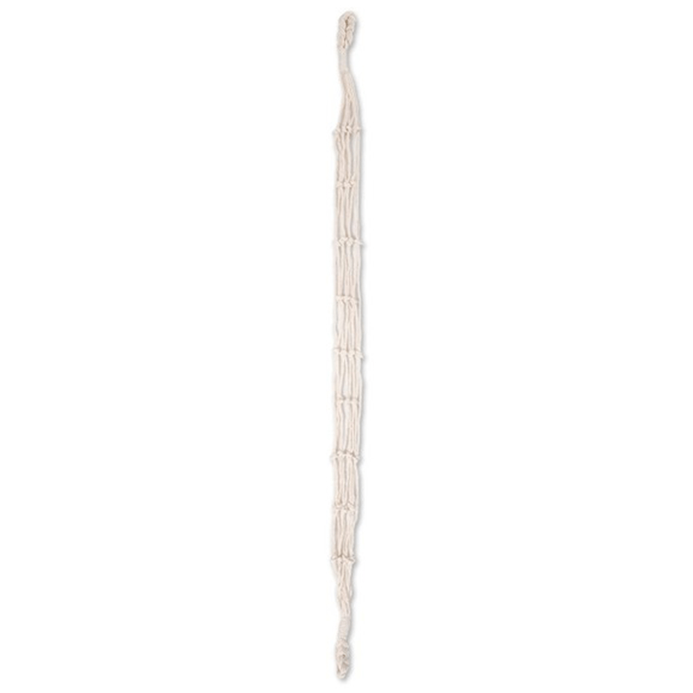 Macrame Storage Rack Cotton Woven Magazine Organizer Netebook Newspapers Book Paper Towel Hanger Boho Wall Hanging-White