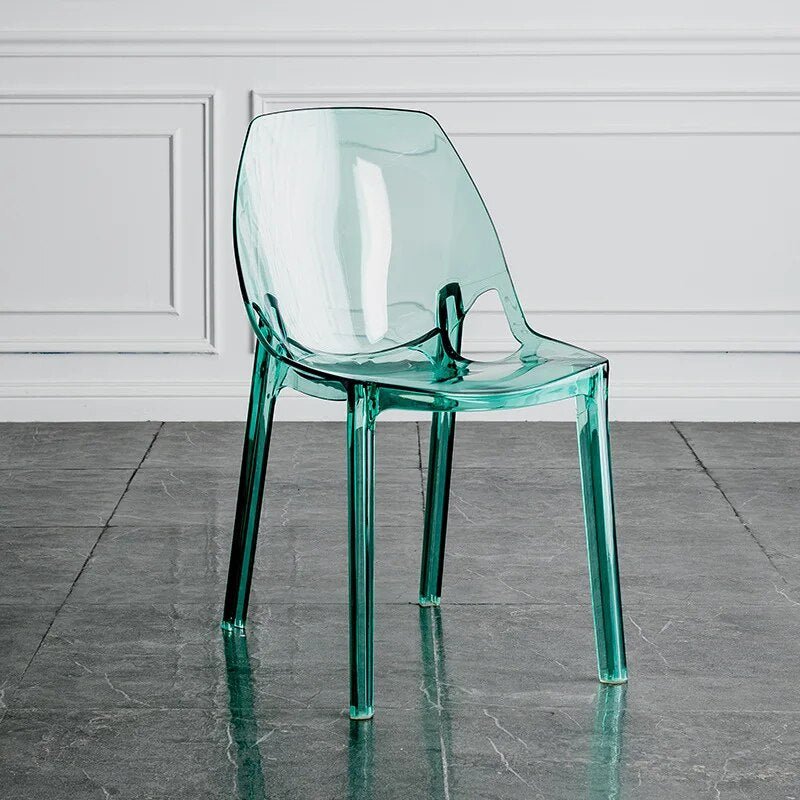 Modern Design Transparent Dining Room Chair - The House Of BLOC