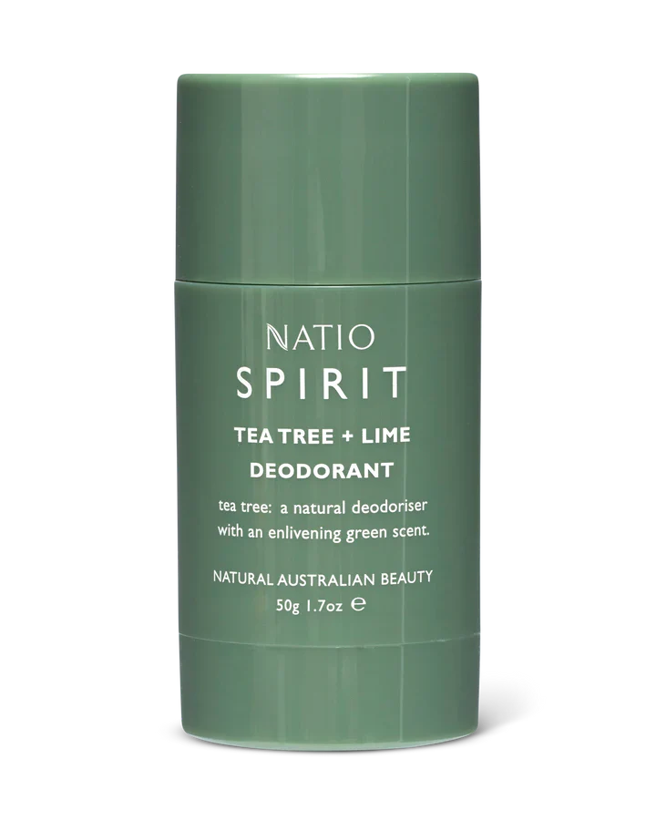 Natio Spirit Tea Tree & Lime Deoderant 50g