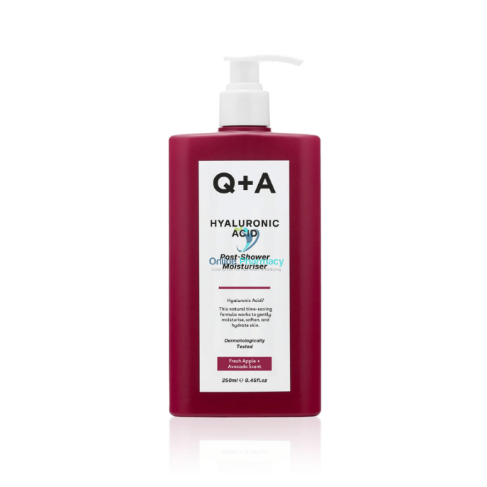 Q+A Hyaluronic Acid Post-Shower Moisturiser 250 ml
