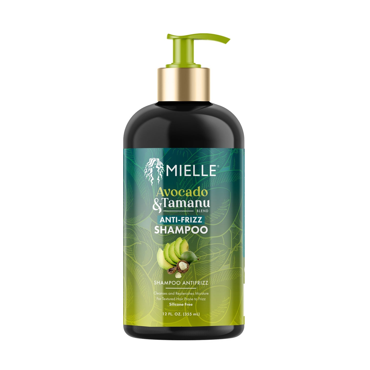 MIELLE - Avocado & Tamanu Anti-Frizz Shampoo