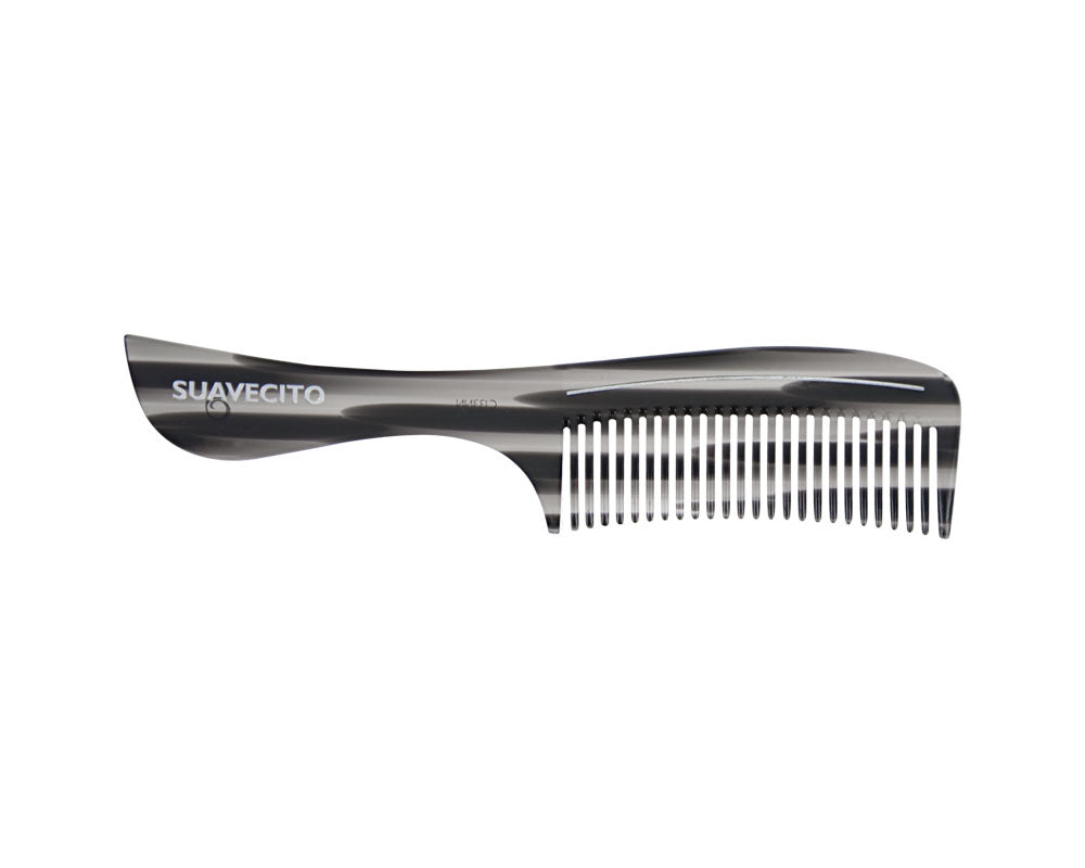 Deluxe Black Handle Comb - Front