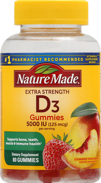 Nature Made Vitamin D 5000 IU Gummy
