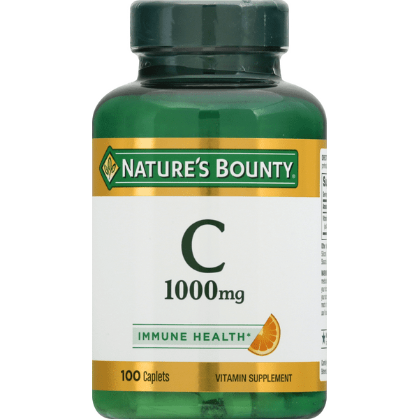 Nature's Bounty Pure Vitamin C-1000 mg Caplets