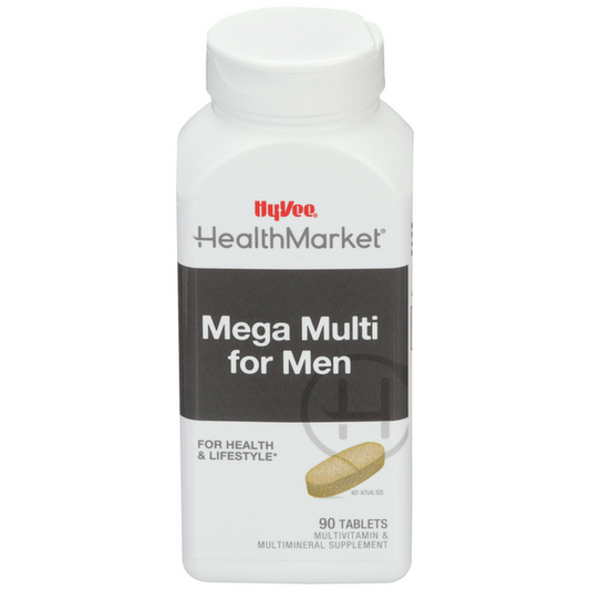 Hy-Vee HealthMarket Mega Multi  for Men Tablets