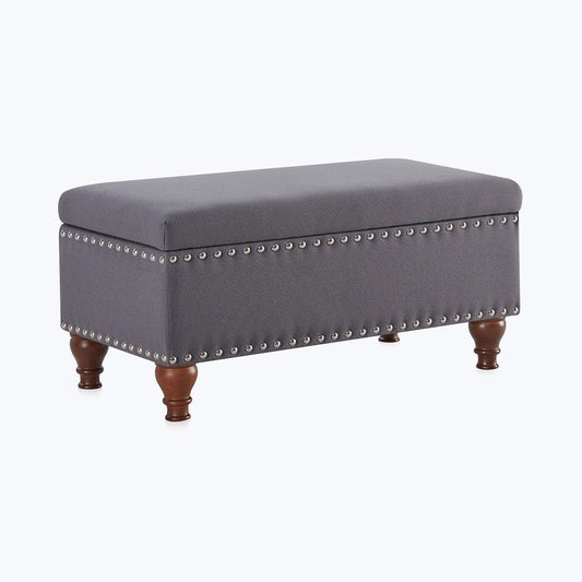 Quincy 35" Storage Ottoman Bench