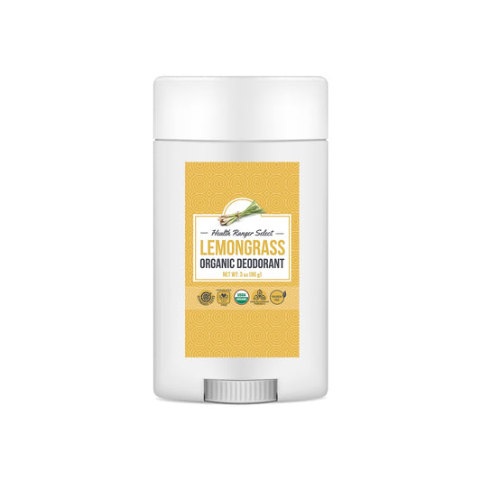 Organic Lemongrass Deodorant 3oz (90g)